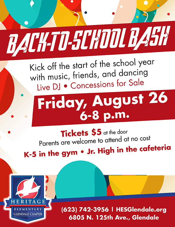 Join Heritage for a Back-to-School Bash