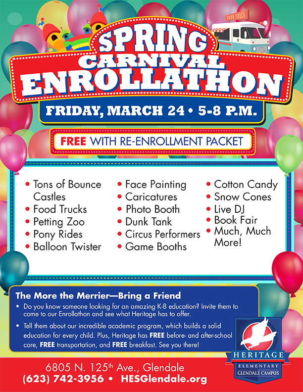 Let the Good Times Roll at Our Spring Enrollathon