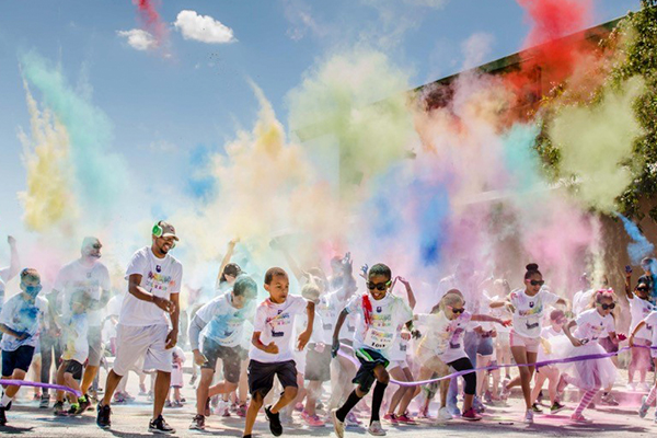 Heritage Elementary Hosts 3rd Annual Fun-Filled Family Color Run
