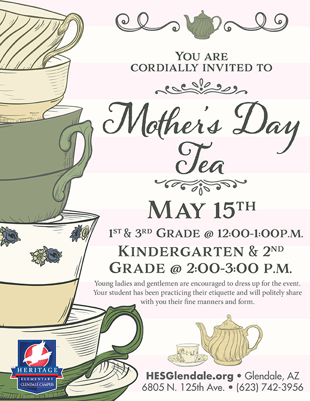 Annual Mother’s Day Tea