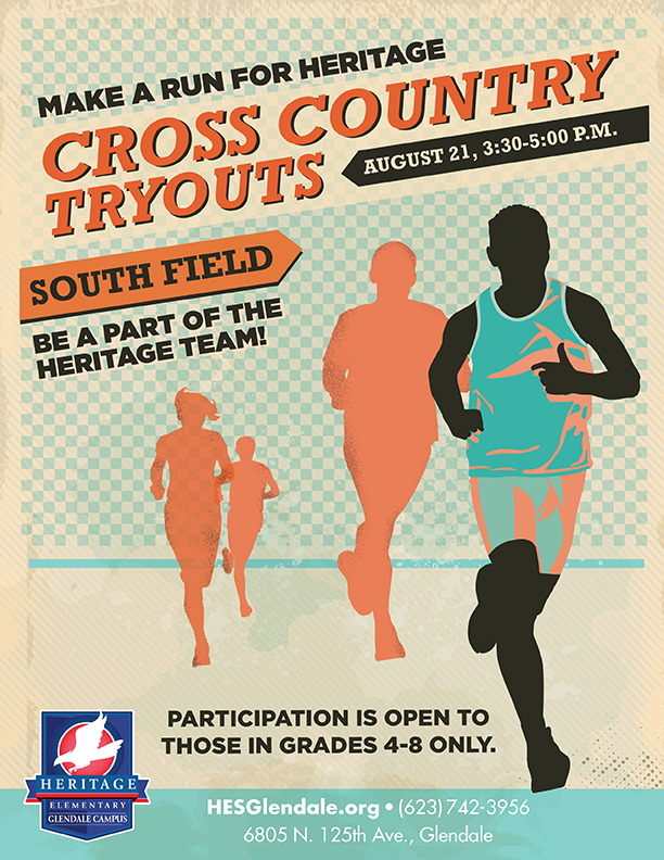 Join the Heritage Team at Cross Country Tryouts