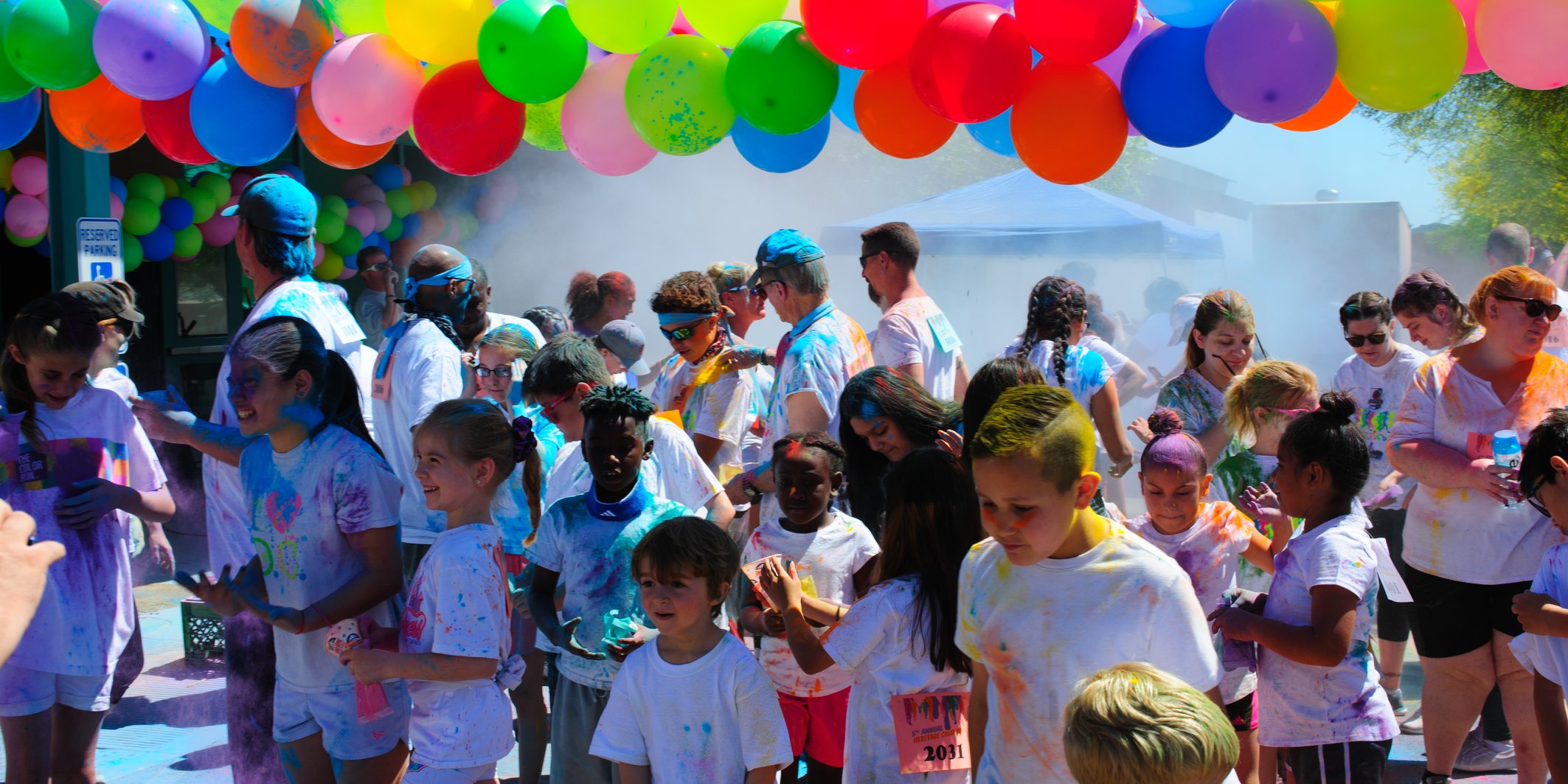 Color Run 2019 Heritage Elementary Schools Glendale Glendale