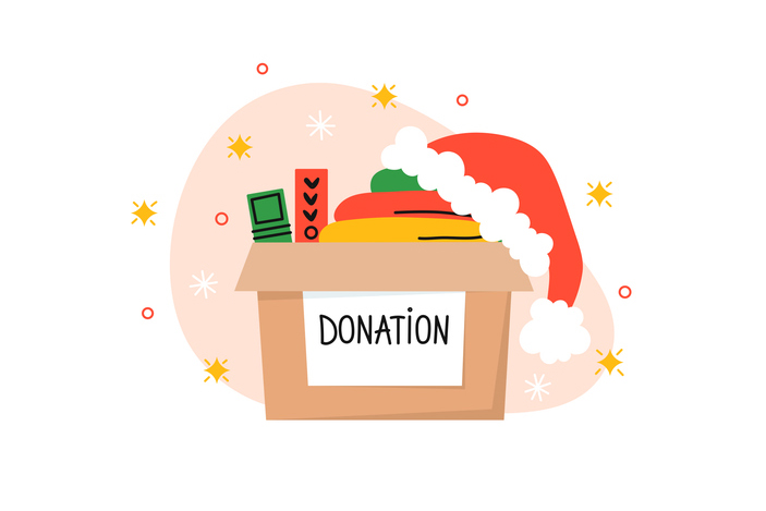 Christmas donation